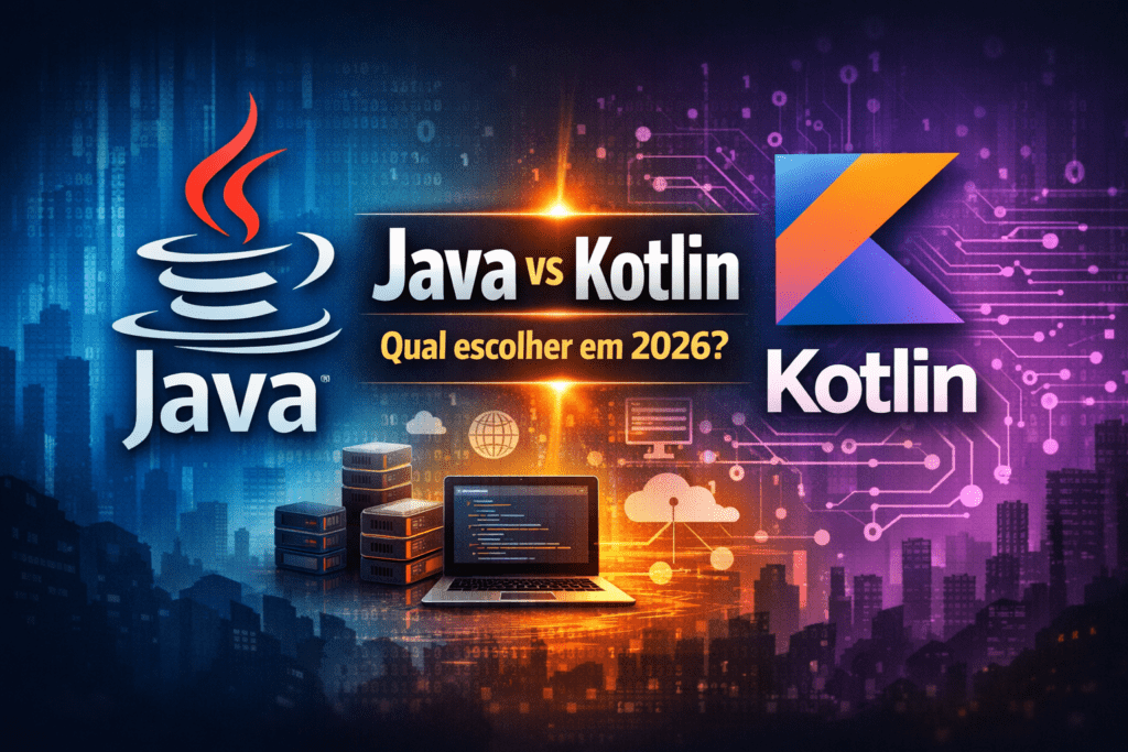 Java vs Kotlin: qual escolher em 2026?